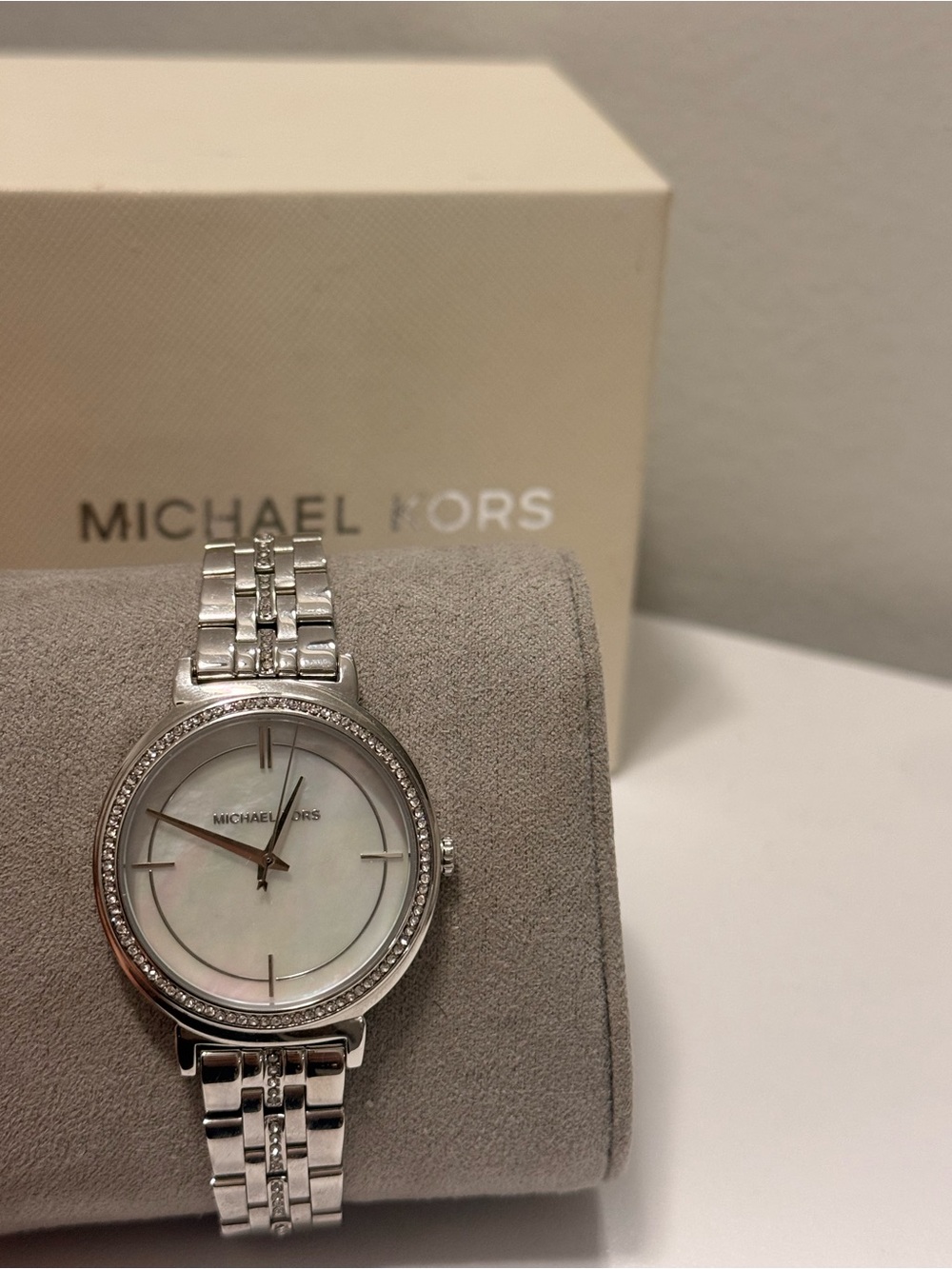 New Michael Kors Crystal Bezel Ladies Watch